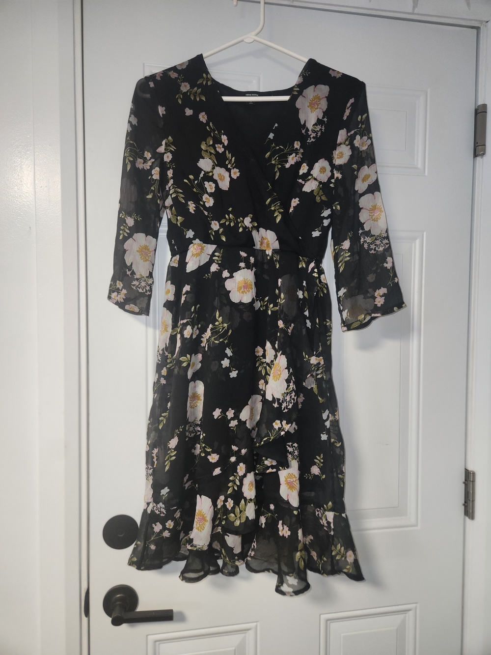 Black Floral Summer Dress